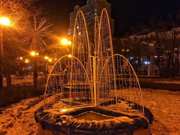 Хабаровск начал подготовку к Новому году