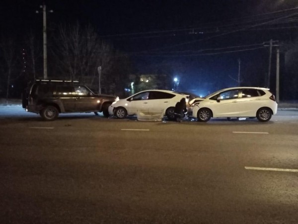 Двое малолетних детей пострадали в результате ДТП в Хабаровске