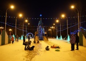 Все муниципальные новогодние городки открылись в Хабаровске Все муниципальные новогодние городки открылись в Хабаровске