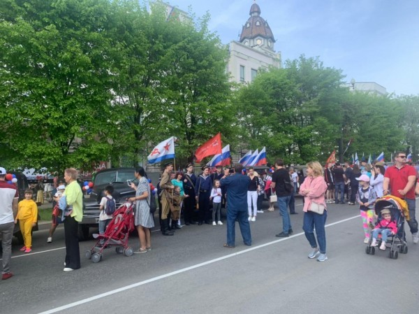Оркестр, стрит-арт и танцы: на главной улице стартовал фестиваль "Счастливый Хабаровск"