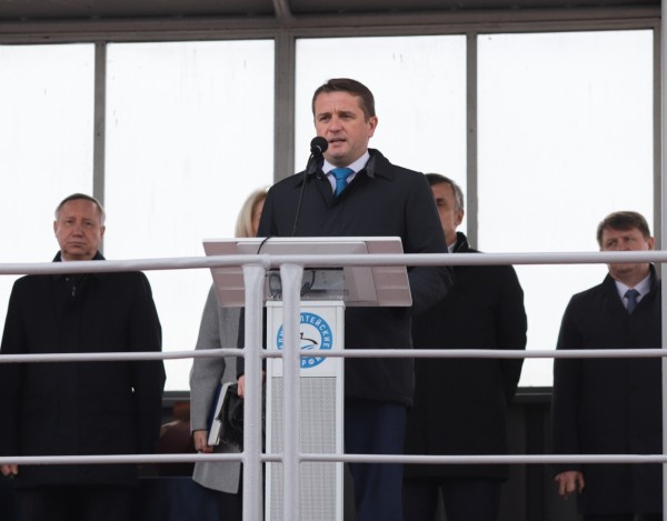 Спущен на воду российский супертраулер "Капитан Мартынов" для РРПК