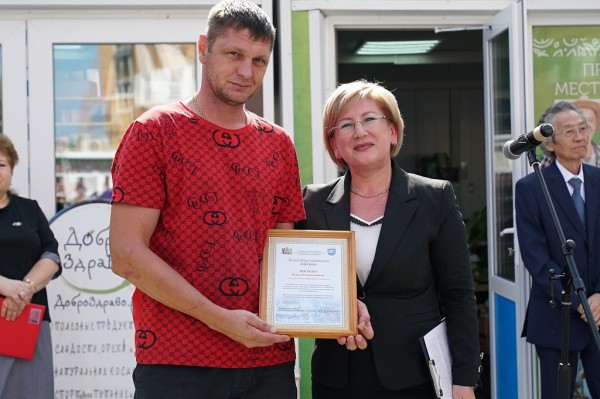 Новую сельскохозяйственную ярмарку открыли в Хабаровске