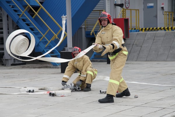 В Амурской области прошли учения на компрессорной станции "Атаманская"