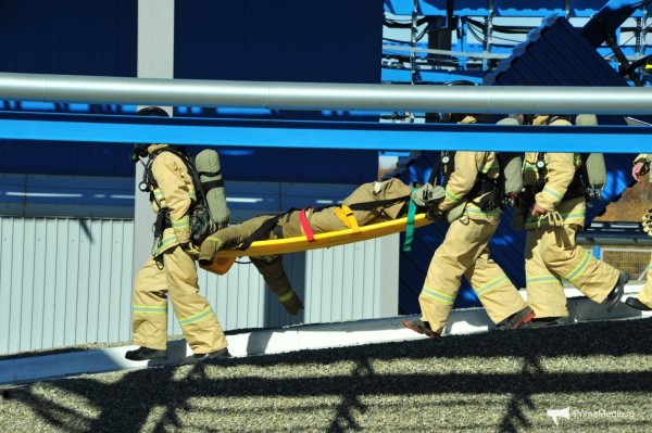 В Амурской области прошли учения на компрессорной станции "Атаманская"