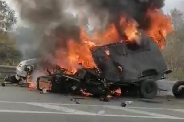 Жуткое ДТП на трассе Хабаровск - Биробиджан, четверо человек погибли