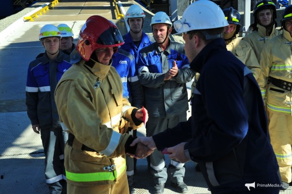 В Амурской области прошли учения на компрессорной станции "Атаманская"