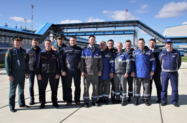 В Амурской области прошли учения на компрессорной станции "Атаманская"