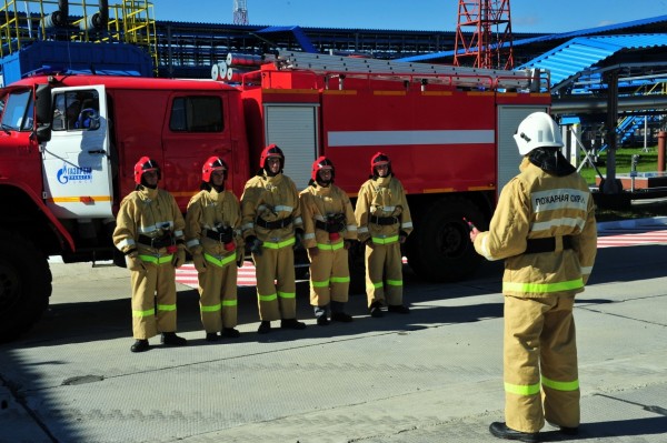В Амурской области прошли учения на компрессорной станции "Атаманская"