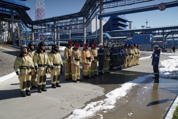 В Амурской области прошли учения на компрессорной станции "Атаманская"