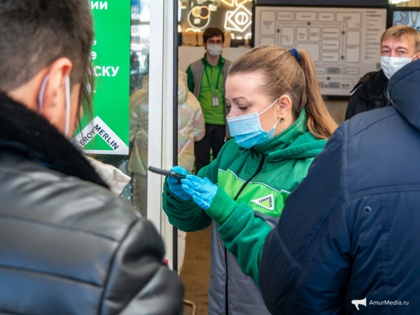 Суббота 13-е. Первый день с QR-кодом в Хабаровске