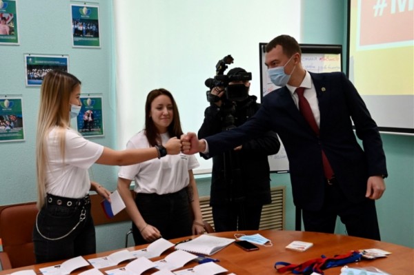 #МыВместе: Михаил Дегтярев выступил добровольцем всероссийской акции взаимопомощи