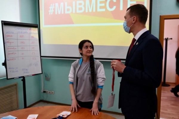 #МыВместе: Михаил Дегтярев выступил добровольцем всероссийской акции взаимопомощи