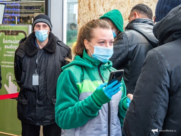 Суббота 13-е. Первый день с QR-кодом в Хабаровске