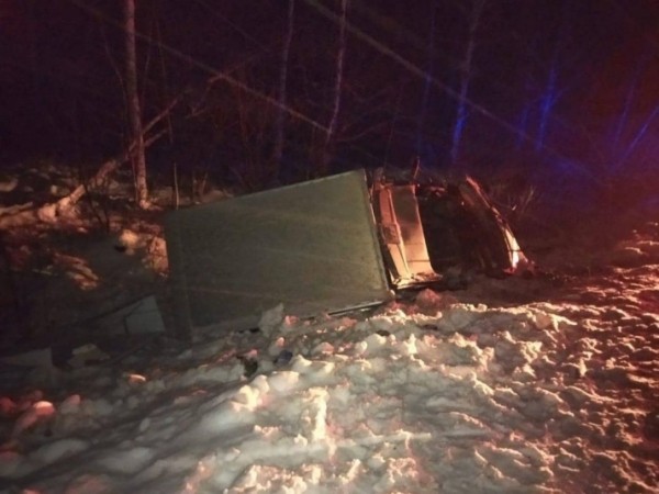 Четырех человек увезли на скорой с ДТП на подъезде к Комсомольску-на-Амуре