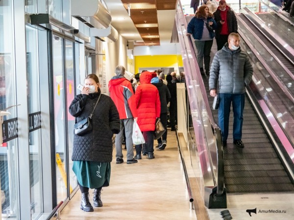 Суббота 13-е. Первый день с QR-кодом в Хабаровске