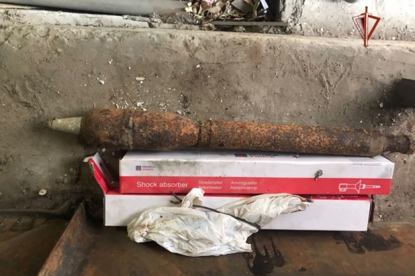 Боеприпас обнаружили в центре Хабаровска