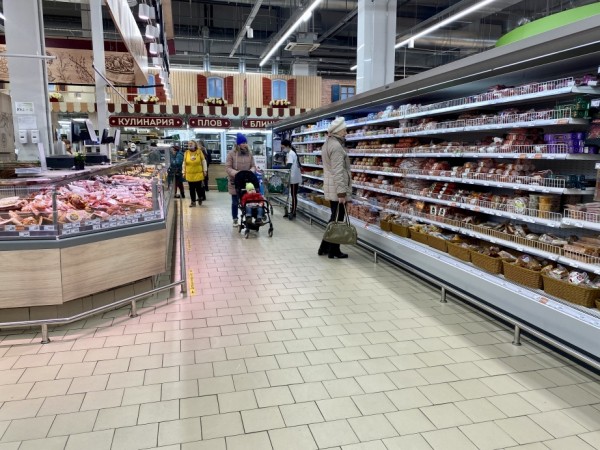 Продуктовые запасы восстановлены в розничных магазинах Хабаровского края