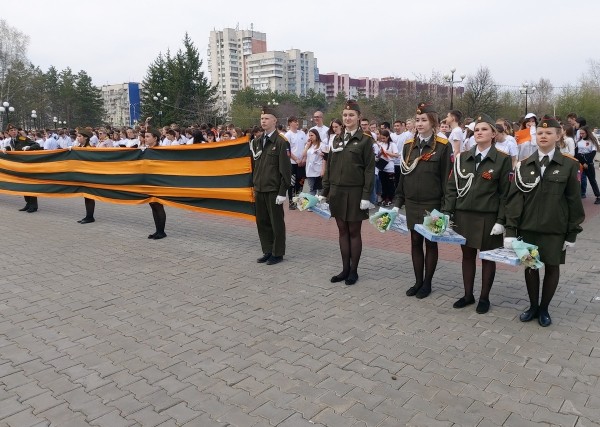 Акция благодарности ветеранам Великой Отечественной войны прошла в Комсомольске-на-Амуре