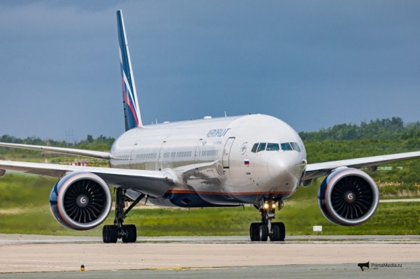 "Аэрофлот" увеличит количество рейсов из Москвы во Владивосток до пяти в день