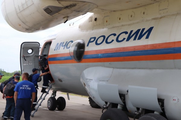 Спасатели МЧС России четвертые сутки несут дежурство в северных районах Хабаровского края