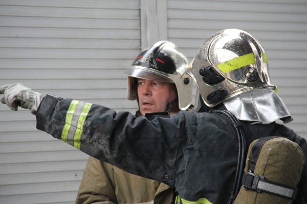 Пожар на Центральном рынке полностью ликвидирован