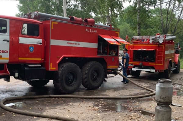Один человек пострадал при пожаре в жилом доме в Хабаровске