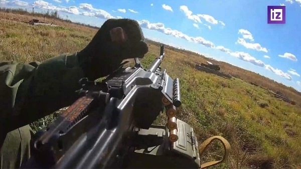 Появились кадры огневой подготовки мобилизованных в Хабаровском крае
