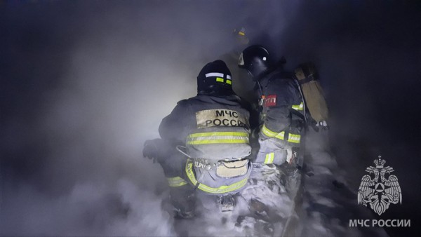 В подвале одного из цехов Амуркабеля в Хабаровске произошло возгорание