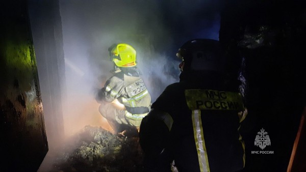 Склад хранения спортивной наградной продукции сгорел в Хабаровске