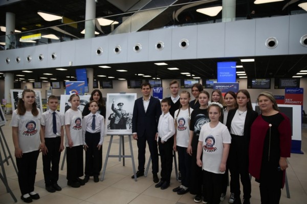 О визите Юрия Гагарина в Хабаровск расскажет выставка в международном аэропорту