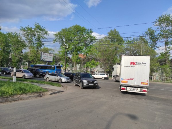 ДТП с  участием пассажирского автобуса произошло в Хабаровске