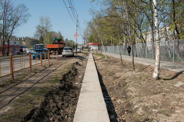 Наболевшую проблему с водоотведением на улице Сергеевской  в Хабаровске решат до 1 июня