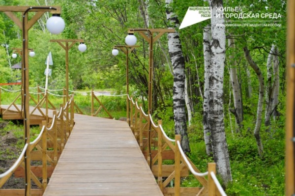 Первая общественная территория благоустроена в Хабаровском крае в 2023 году