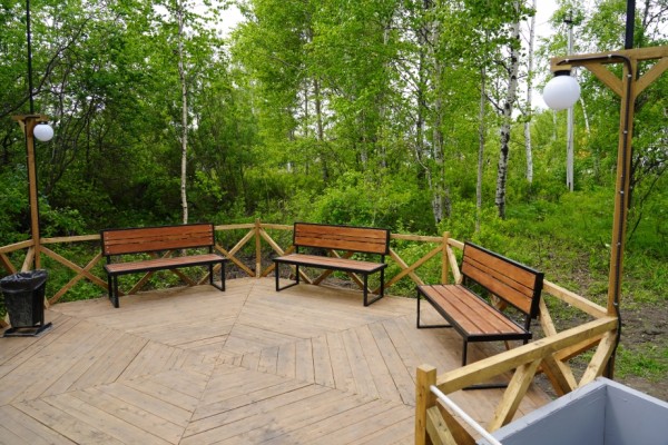 Первая общественная территория благоустроена в Хабаровском крае в 2023 году