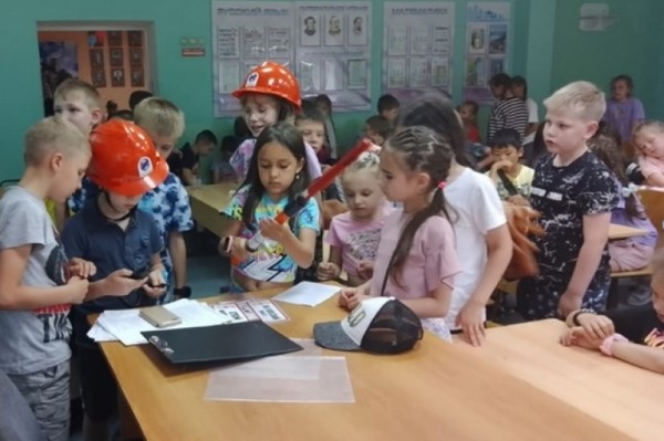 Хабаровские электрические сети провели познавательное занятие для детей