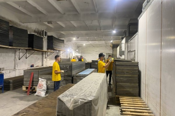 Новую производственную линию запустил хабаровский производитель фасадных панелей