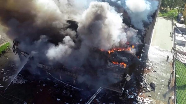 Уголовное дело возбудили из-за пожара в Хабаровском музыкальном театре
