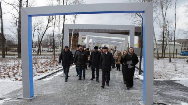 Проект по созданию парка культуры и отдыха реализовали в Бикине
